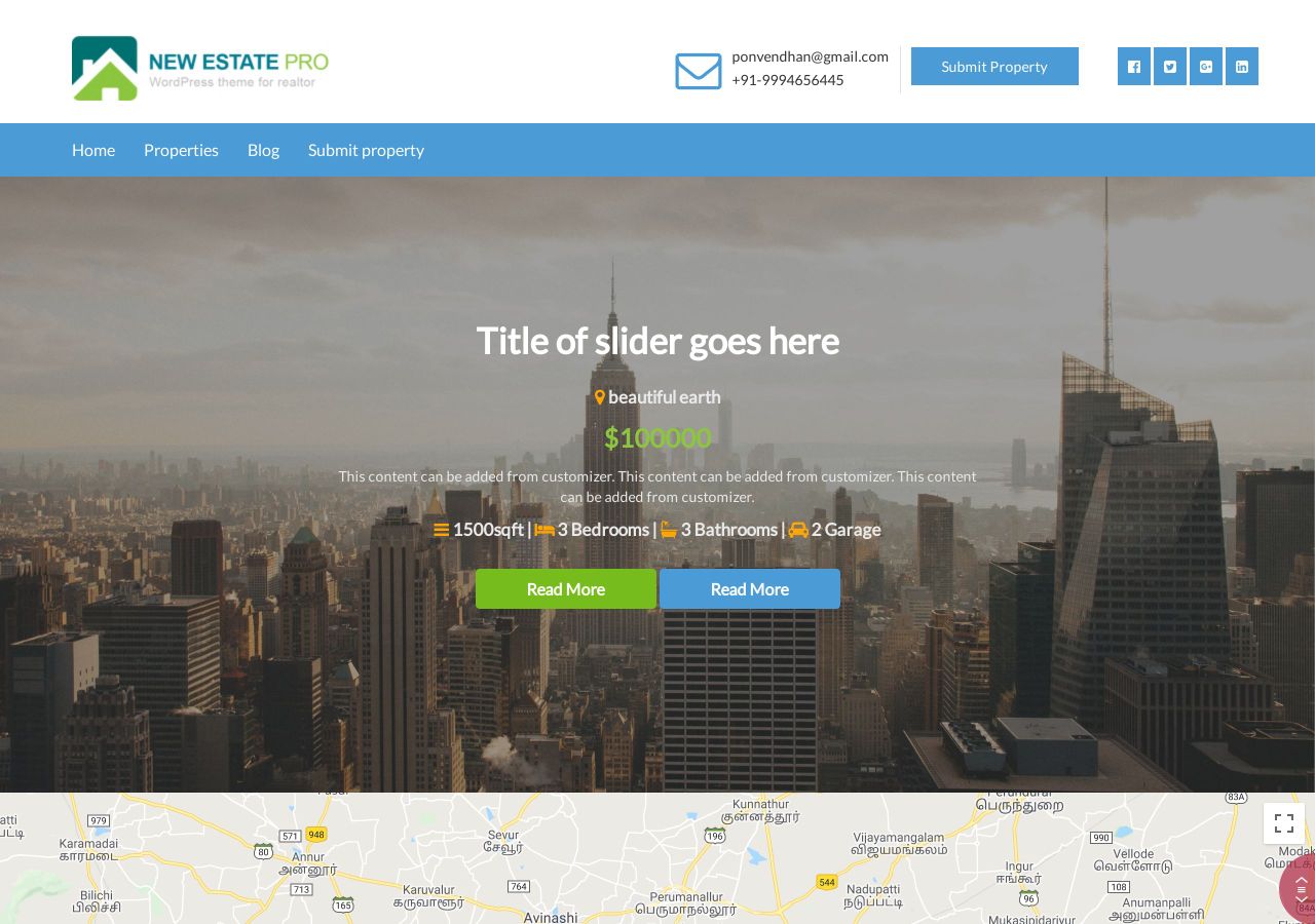 Construction Realestate - WordPress theme - WordPress.org